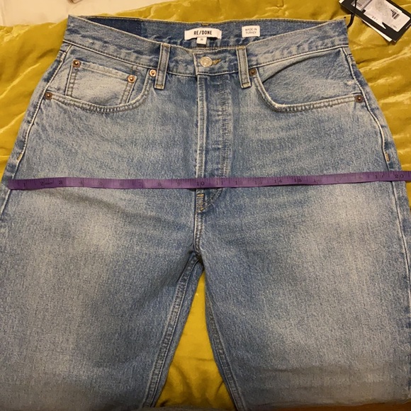 Re/Done 70s Stove Pipe Jeans size 30 - Picture 4 of 6
